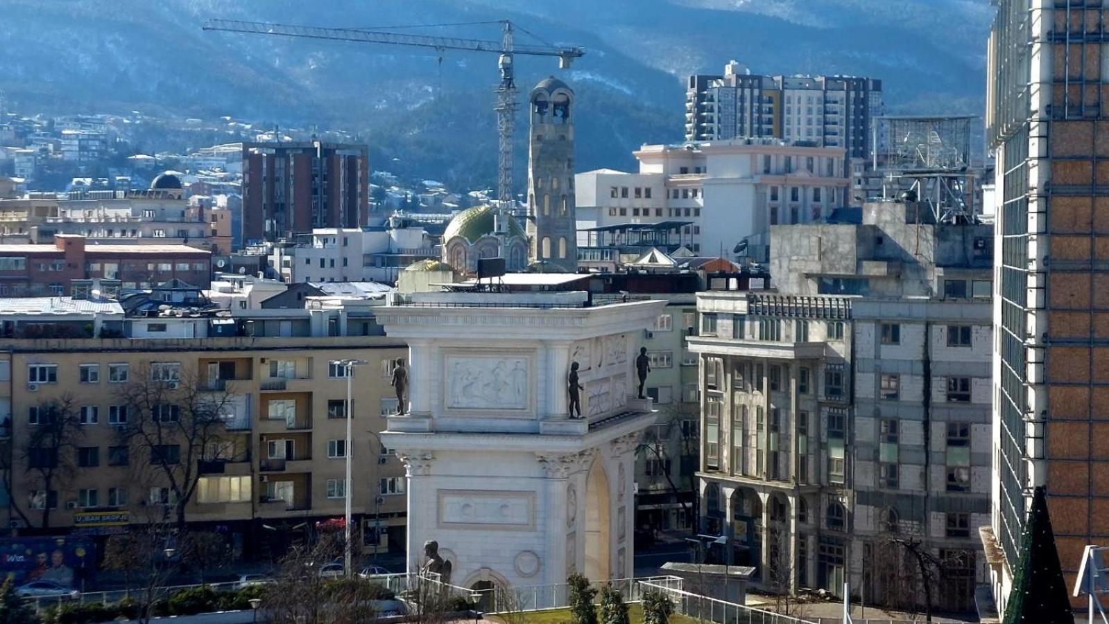 Mina Modern & Cozy Apartment Main City Square Gtc Skopje Eksteriør billede